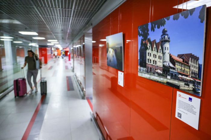 Фотовыставка на Павелецком вокзале